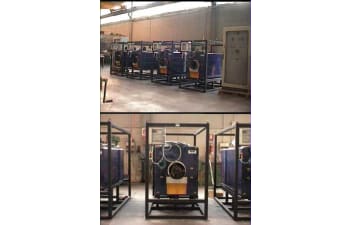 Rotary furnaces for chromate treatment