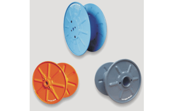 Metal flange process reels for wire, cable and rope