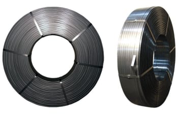 Cold rolled flat wire coils with standard edges