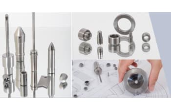 Tungsten carbide extrusion dies
