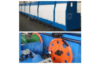 Copper and aluminum rod drawing machines