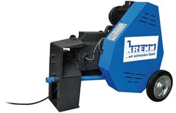 Electro-mechanical stationary steel cutters for concrete steel rods