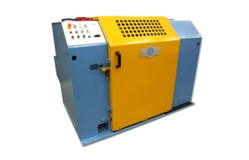 Wire de-spooling machine, horizontal