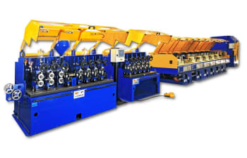 Líneas completas para la fabricación de hilo con núcleo fundente