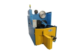 Wire take-up for multiwire process machines