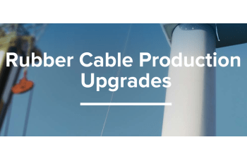 Rubber cable production line upgrades