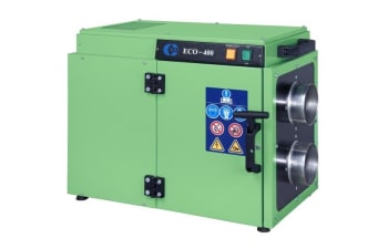 Electrostatic air cleaners for fumes, dust and oil mists