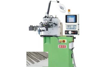 Garter spring coiling machines