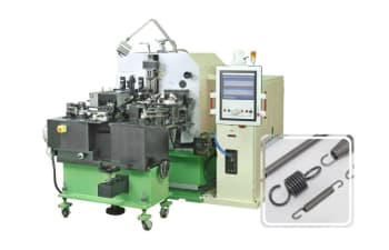 High speed tension spring making machine