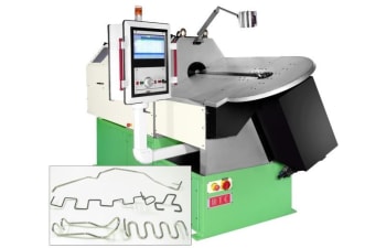2D and 3D wire bending machines