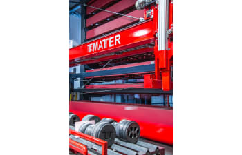 Automatic warehouse for dies storage