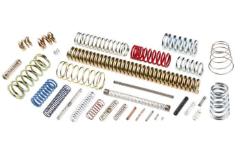 Compression springs in round and square wire