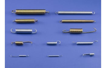 Traction springs with English or German hook