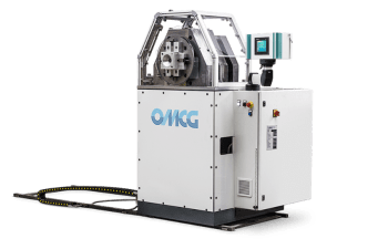 End forming unit for wire and tube