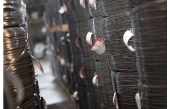 Bright low and medium carbon drawn wire