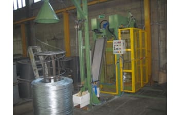 Skin-pass machines for metallic wire