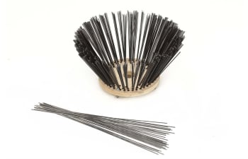 Flat steel wire