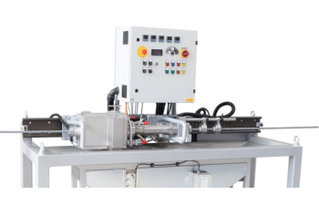 Ligne d'extrusion pour câbles d'acier pour la protection des fils et du câble