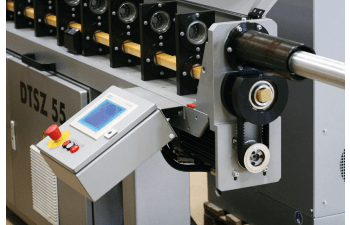 Inline SZ-stranding and jacketing line for building wires and power cables