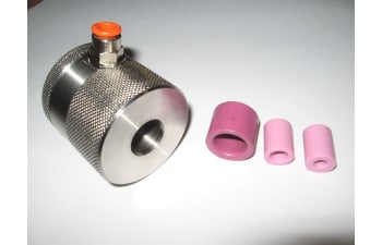 Tanks, scrubbers for exhaust fumes, air wiping, ultrasound generators and transducers