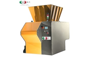 Trituratore monoalbero secondario per plastiche, carta, gomma e altri materiali