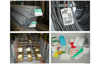 Cartellini pendenti identificativi per l'industria