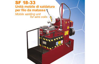 Unità mobile di saldatura SF per filo da matassa