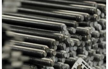 Threaded and thread-rolled bars