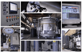 Heat treatment for drawn wire