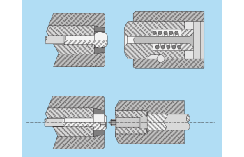 6-lobes (TX) internal punch inserts