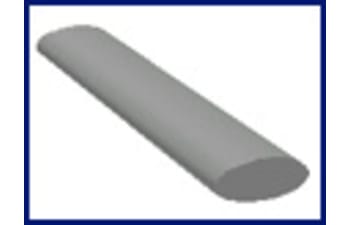 Cold rolled oval wire