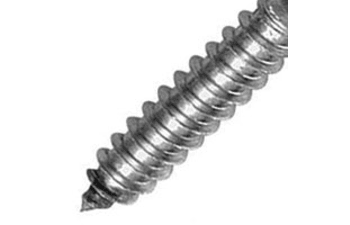 Self-tapping screws for metals