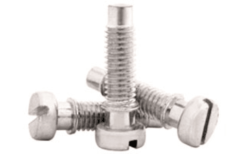 Collars and screws with rings for electrical equipment