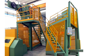 Infustatore di fili per saldatura CO2, fili in alluminio, acciaio inox e filo animato