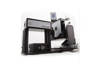 Non-contact eccentricity measurement system for LAN, coaxial cables