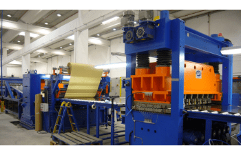 Levelers, scrap choppers, and coilers/decoilers