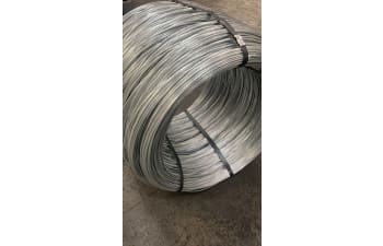 Hot-dipped galvanized wire coils
