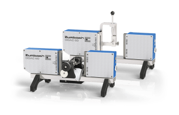 Off-line measuring device for diameter, ovality and wall thickness