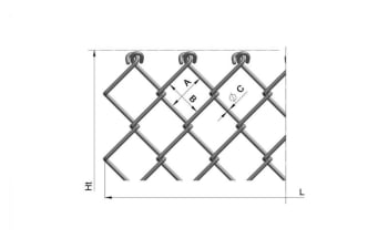 Single-oriented spiral mesh belt with a chain-link -NTVTP
