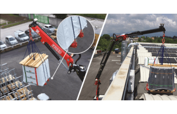 Pair of crossbeams for lifting