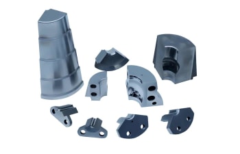 Steel collapsible dies