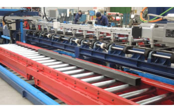 Coil processing lines for profile and bar production