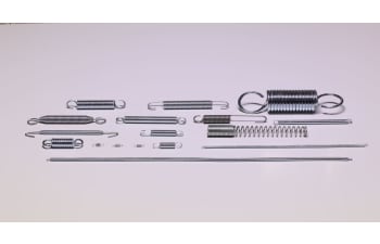 Helical extension springs for automotive, furniture, and more