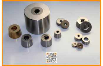 Dies for cold and hot forging of screws and bolts