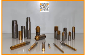 Punches for cold and hot forging of screws and bolts