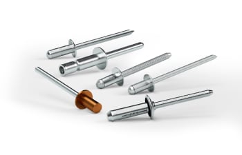 Blind rivets for special applications