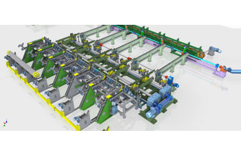 Macchine impacchettatrici per barre e tubi finiti