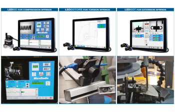 Camera-based control systems for spring winding