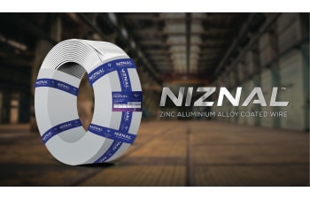 NIZNAL™ - zinc aluminum alloy coated steel wire