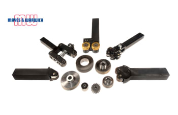 Knurling wheels and holders